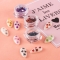 1 Bottle Holographic Maple Leaf Sequin Leaf Nail Polish Glitter Flake Nails Water Sticker
