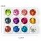 1 Bottle Holographic Maple Leaf Sequin Leaf Nail Polish Glitter Flake Nails Water Sticker