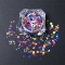 1 Box Nail Foil Paper Gold Silver Blue Foil Paper Sequin Nail Decals DIY Nail Art Decoration Gel Polish