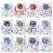 1 Box Nail Foil Paper Gold Silver Blue Foil Paper Sequin Nail Decals DIY Nail Art Decoration Gel Polish