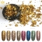 1 Box Nail Foil Paper Gold Silver Blue Foil Paper Sequin Nail Decals DIY Nail Art Decoration Gel Polish Nail Sticker