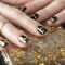 1 Box Nail Foil Paper Gold Silver Blue Foil Paper Sequin Nail Decals DIY Nail Art Decoration Gel Polish Nail Sticker