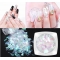 1 Set Irregular Glass Shards Symphony Aurora Gummy Nail Art Glitter Sequins 3D Glamour Applique