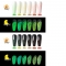 1 bottle of 10g nail art nail polish painted luminous brushed glue elastic brushed flower painting