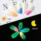 1 bottle of 10g nail art nail polish painted luminous brushed glue elastic brushed flower painting