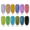 1 bottle of 20g Nail polish Nail glitter dipping powder Colorful color changing Laser powder Beauty Art Decoration