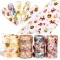 1 box 10 rolls Nail polish stickers Starry sky Smudge Holographic transfer paper Nail decals