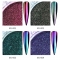 1 box of Holographic Laser chameleon powder Aurora mirror powder Nail art glitter