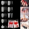 1 pc/500 Nail art French full Nails water drop ballet Nails natural color mixed decoration finger