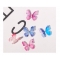 10 Pcs/pack Nail Rhinestone Decoration Three dimensional Butterfly Resin Material Blue Pink Resin