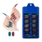 100pcs/box Fake Nail Artificial Long Ballerina Candy Mix/Natural/white False Coffin Nails Art Tips Full Cover Manicure