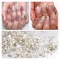 10G/Bag Laser Chunky Glitter Sequins Holographic Hexagon Shape Sparkly Nail Art Flakes Mixed Size 3D