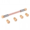 15.5cm Double Head Nail Brush Gel Polish Gradient Pen Round Sponge Transform head Manicure kolinsky acrylic 