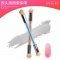 15.5cm Double Head Nail Brush Gel Polish Gradient Pen Round Sponge Transform head Manicure kolinsky acrylic 