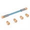 15.5cm Double Head Nail Brush Gel Polish Gradient Pen Round Sponge Transform head Manicure kolinsky acrylic 