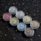 1BOX Nail Art Colorful Diamond Powder, Silver Red Nail Art Glitter Sequins changeable Colors In Strong Light