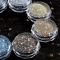 1BOX Nail Art Colorful Diamond Powder, Silver Red Nail Art Glitter Sequins changeable Colors In Strong Light