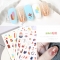 1PCS Abstract Style Nail Stickers Graffiti Color Mix and Match Nail Water Transfer