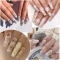 1PCS Eight Different Styles of Cupid Eros Arrow Mixed Love Nail Stickers Decorative Nail Art Gel Water Transfer