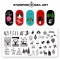 1pcs 12 * 6 Nail Art Sticker Christmas Snowman Snowflake Christmas Tree Nail Polish Water Slide