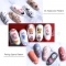 1pcs Chinese Style Nail Art Stickers Peking opera mask facial Makeup Water Transfer