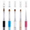 1pcs Nail Art Brush Liner Painting Pen Crystal Acrylic Diamond Drawing Pen Carving Pen UV Gel Polish