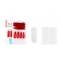 24 Pieces/box Wearable Nail Extension Nailslong Ballet Patch Full Coverage Fake Nails Acrylic Nail Polish