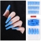 24 Pieces/box Wearable Nail Extension Nailslong Ballet Patch Full Coverage Fake Nails Acrylic Nail Polish