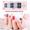 24pc/set Cartoon Strawberry Fruit Manicure Fake Nails Full Coverage Nail Patch Wearable and Reusable Decorative Nail Patch