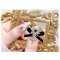 3 PCS 3D Charm Rhinestone Nail Art Jewelry Bowknot Zircon Shiny Heart Pendant Luxury Cross