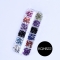 40 Sets Butterfly Shaped Diamonds Mix and Match Illusion Pearls Peach Heart Sequins