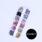 40 Sets Butterfly Shaped Diamonds Mix and Match Illusion Pearls Peach Heart Sequins