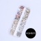 40 Sets Butterfly Shaped Diamonds Mix and Match Illusion Pearls Peach Heart Sequins