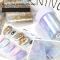 50*4cm 1 volume Nail Foils Marble series pink blue Sticker Nail Transfer Sticker Slide Nail Decal