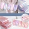 50*4cm 1 volume Nail Foils Marble series pink blue Sticker Nail Transfer Sticker Slide Nail Decal