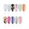 50*4cm 1 volume Nail Foils Marble series pink blue Sticker Nail Transfer Sticker Slide Nail Decal