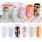 50*4cm 1 volume Nail Foils Marble series pink blue Sticker Nail Transfer Sticker Slide Nail Decal