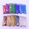 50g/bag 0.2mm Shiny Nail Art Glitter Powder Blue Red Sequins Sparkly Chrome Pigment Dust UV Gel Polish