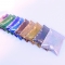 50g/bag 0.2mm Shiny Nail Art Glitter Powder Blue Red Sequins Sparkly Chrome Pigment Dust UV Gel Polish