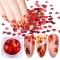 5g Holographic Maple Leaf Nail Piece Sequins Symphony Gradient Autumn Style Stickers