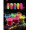 6 Color Nail Acrylic Powder Blue Red Nail Art Fluorescent Sugar Woolen Powder DIY Tips