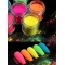6 Color Nail Acrylic Powder Blue Red Nail Art Fluorescent Sugar Woolen Powder DIY Tips