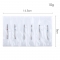 6 pcs/set of Diamond Nail Drill Bit Manicure Polished Electric Drill Accessories Rotating Cuticle Drill Bit