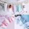 Chameleon Nail polish Holographic Glitter Powder Magic Gold Foil Electroplating Star Glitter Nail Sticker