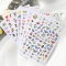 Foil Nail Art Butterfly 3D Water Transfer Full Nail Sticker