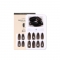 Gradient Ice Transparent Wearing Fake Nails Full Coverage Nail Extension Nail Decoration Free 4 Sets of Tools