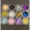 Holographic Laser Nail Glitter Sequins Irregular Glass Fragments Gel Polish DIY