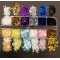 Holographic Laser Nail Glitter Sequins Irregular Glass Fragments Gel Polish DIY
