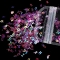 Holographic Letters Sparkling Nail Sequins Glittering Colorful acrylic