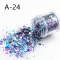 Holographic Nail Art Laser Irregular Size Mixed Glitter Sequins DIY Beauty Creative Makeup